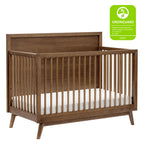 Palma 4-in-1 Convertible Crib with Toddler Bed Conversion Kit