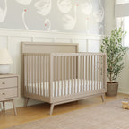 Palma 4-in-1 Convertible Crib with Toddler Bed Conversion Kit
