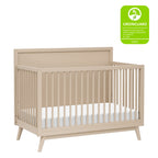 Palma 4-in-1 Convertible Crib with Toddler Bed Conversion Kit