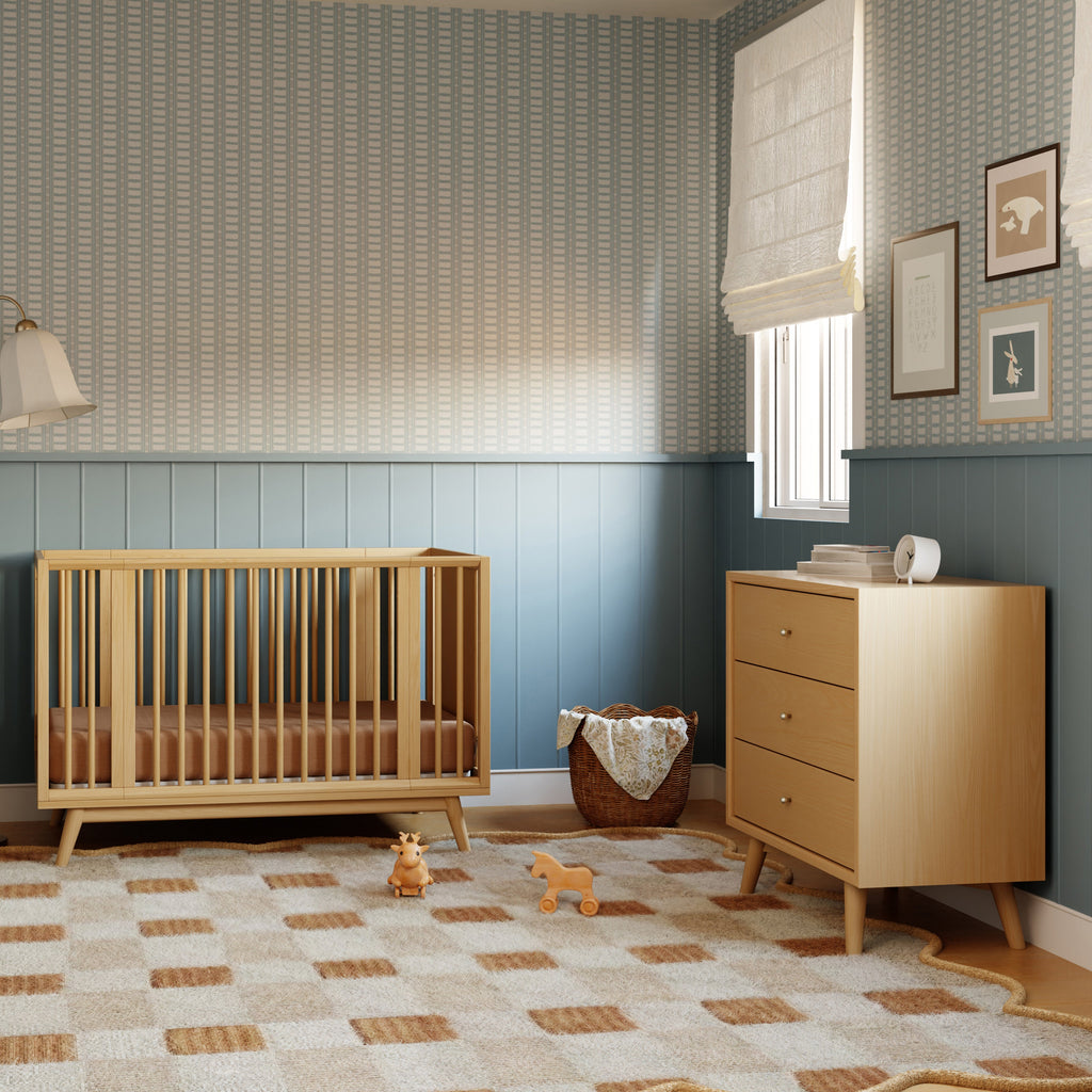 Palma 8-in-1 Convertible All-Stages® Crib with Bassinet & Toddler Bed Kits