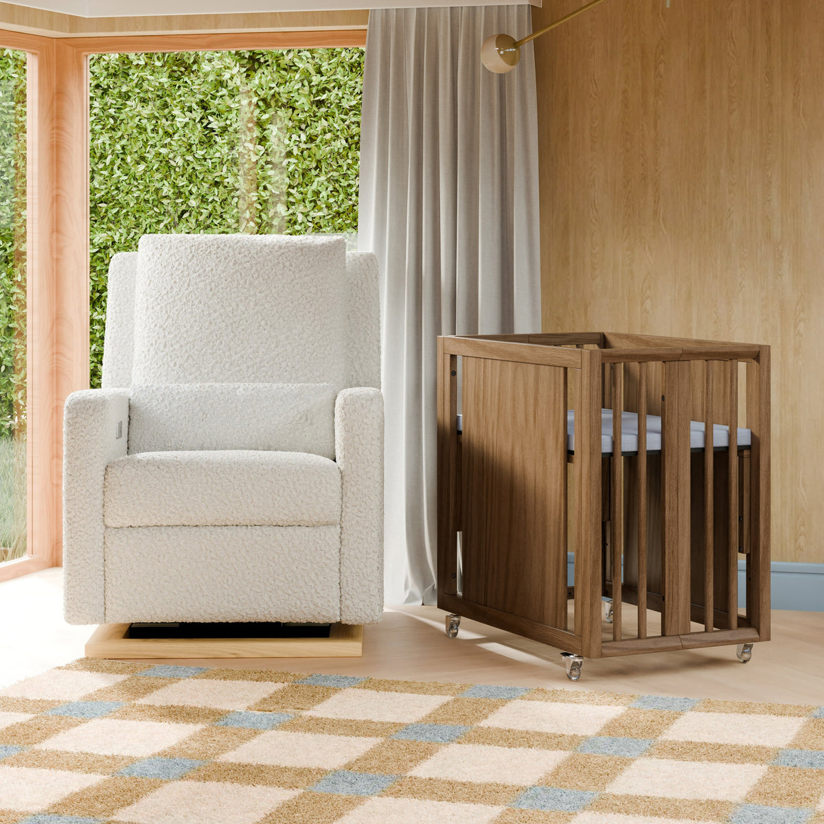 Palma 8-in-1 Convertible All-Stages® Crib with Bassinet & Toddler Bed Kits
