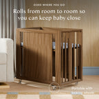 Palma 8-in-1 Convertible All-Stages® Crib with Bassinet & Toddler Bed Kits