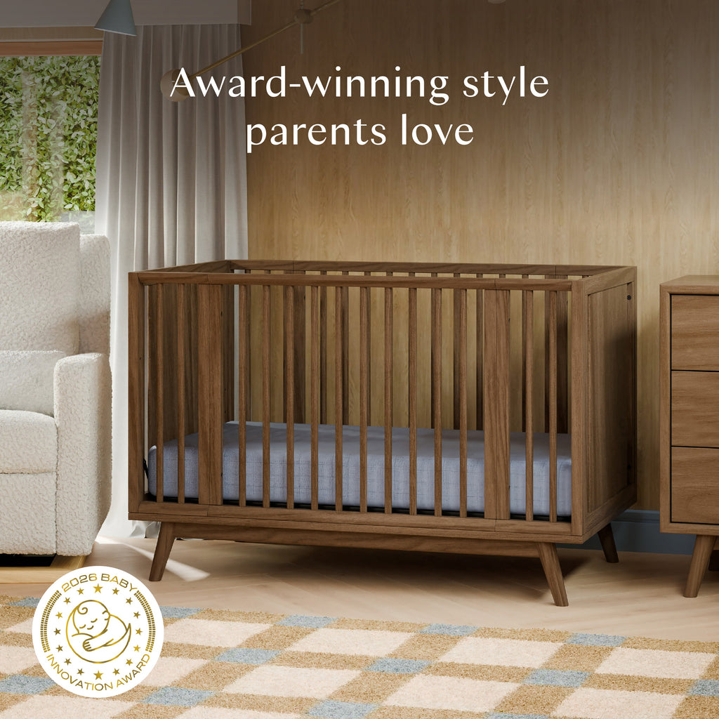 Palma 8-in-1 Convertible All-Stages® Crib with Bassinet & Toddler Bed Kits