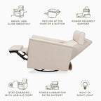 Willa Pro Power Recliner and Swivel Glider