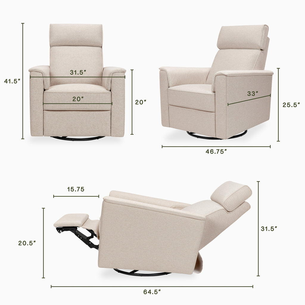Willa Pro Power Recliner and Swivel Glider