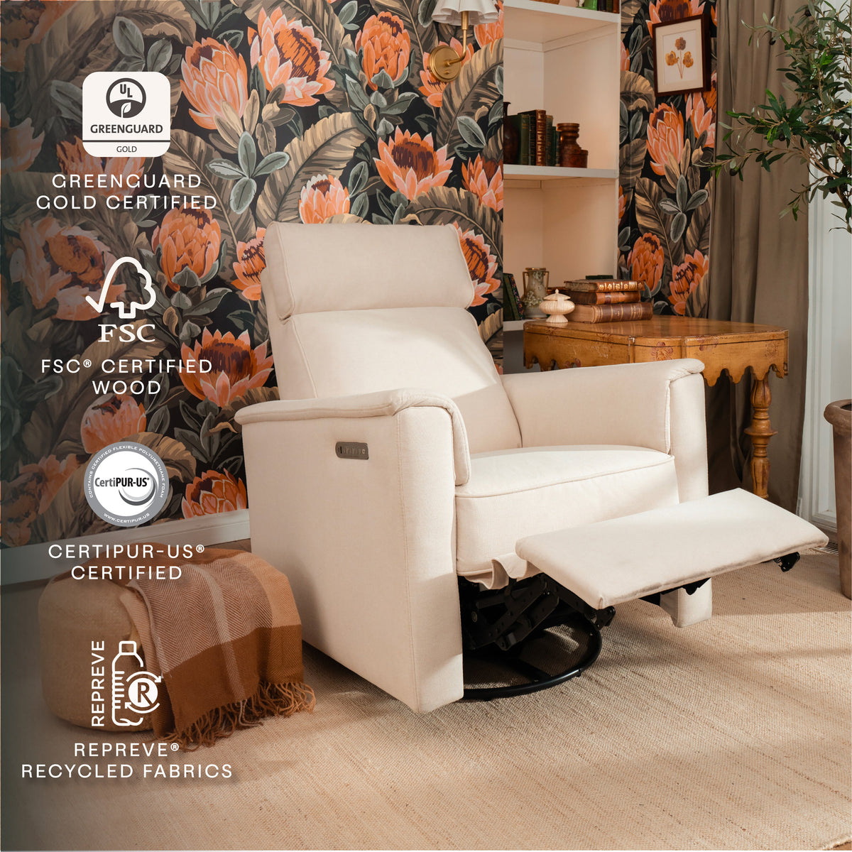Willa Pro Power Recliner and Swivel Glider