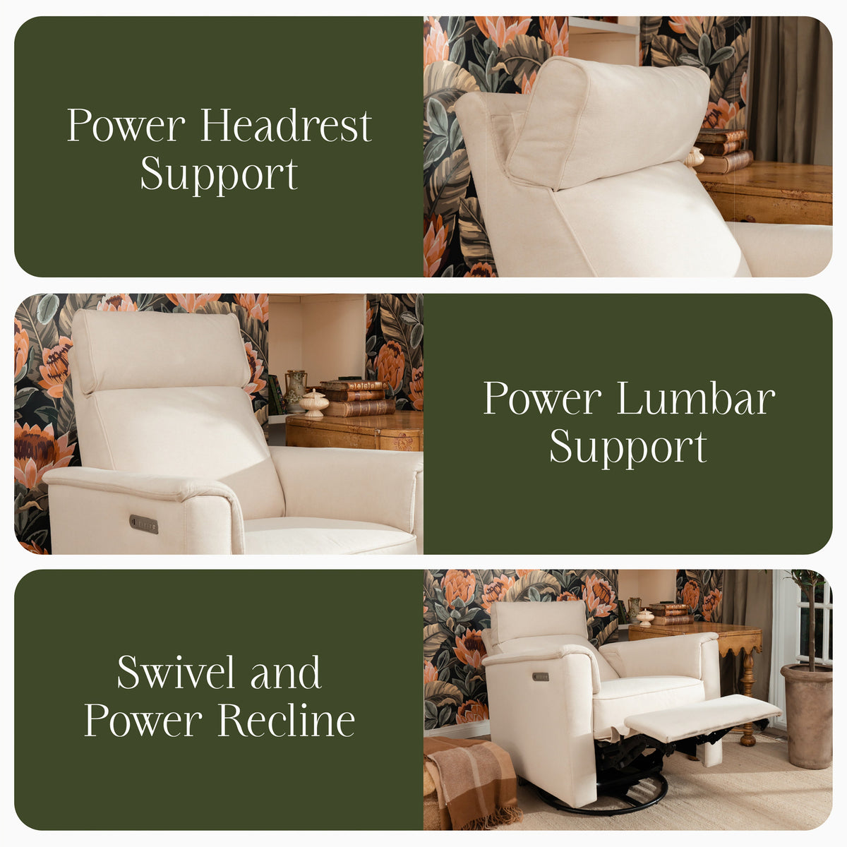 Willa Pro Power Recliner and Swivel Glider