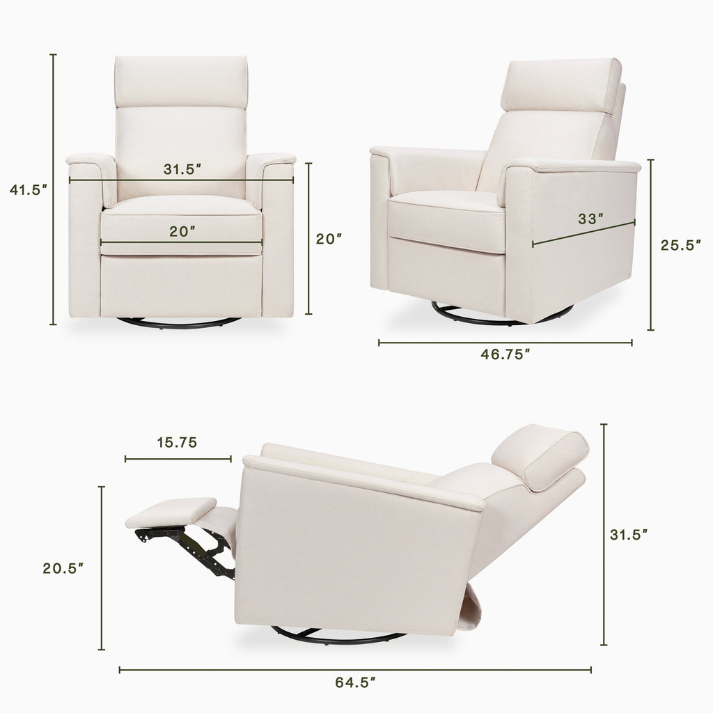 Willa Pro Power Recliner and Swivel Glider