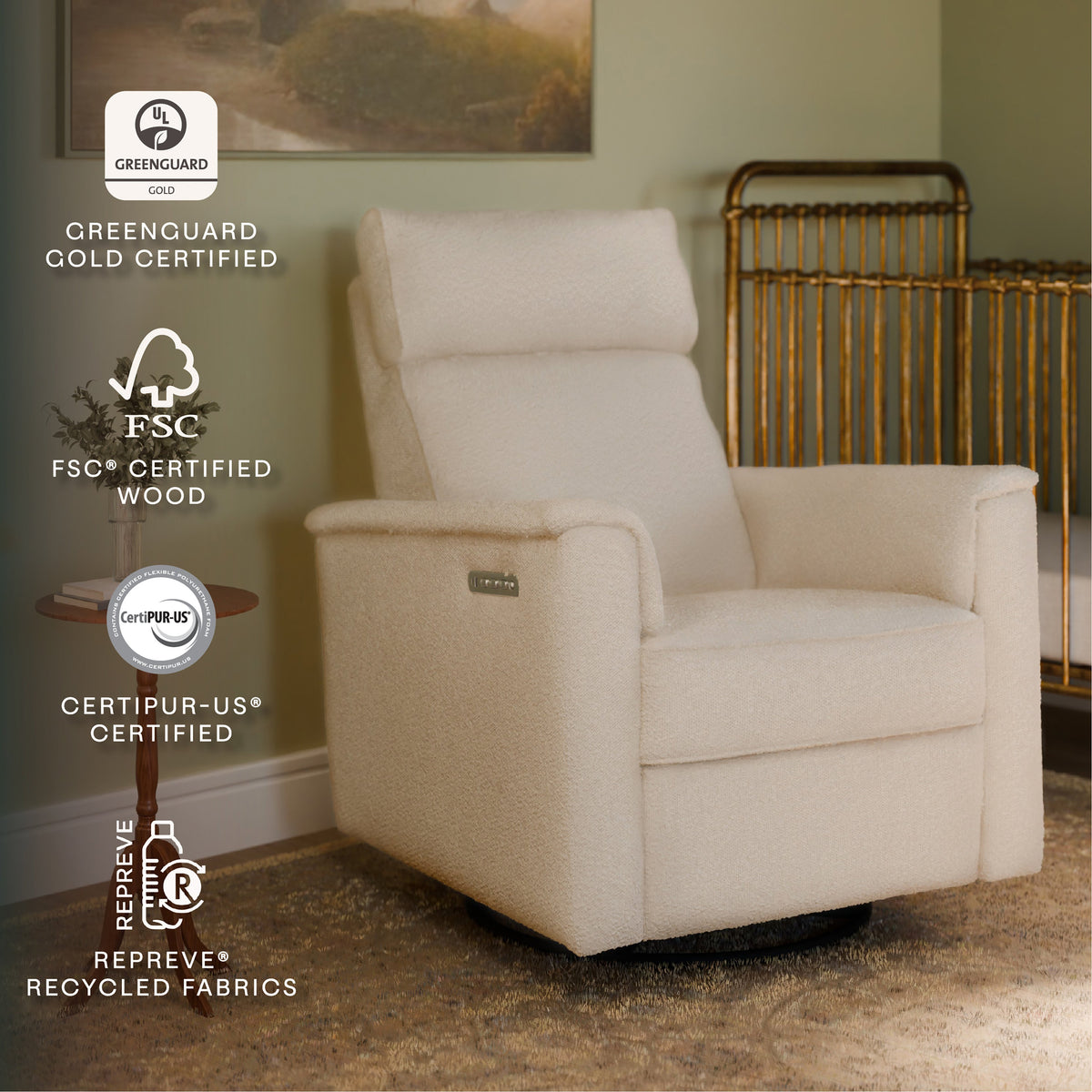 Willa Pro Power Recliner and Swivel Glider