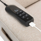 Willa Deluxe Power Recliner and Swivel Glider with Heat and Massage