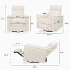 Willa Deluxe Power Recliner and Swivel Glider with Heat and Massage