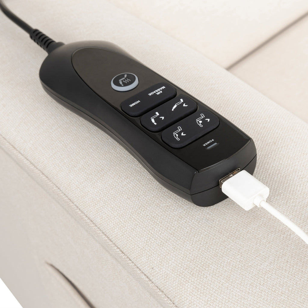 Willa Deluxe Power Recliner and Swivel Glider with Heat and Massage