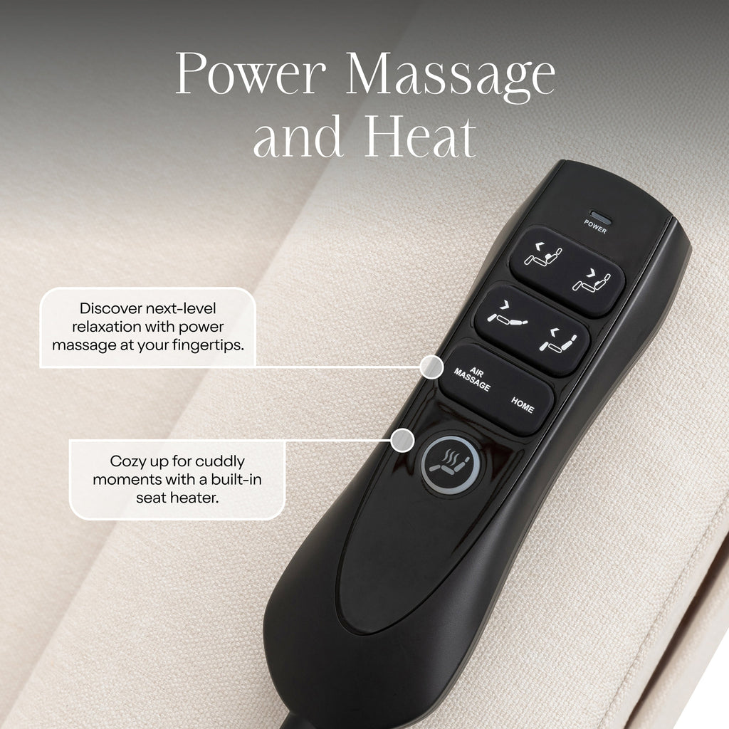 Willa Deluxe Power Recliner and Swivel Glider with Heat and Massage