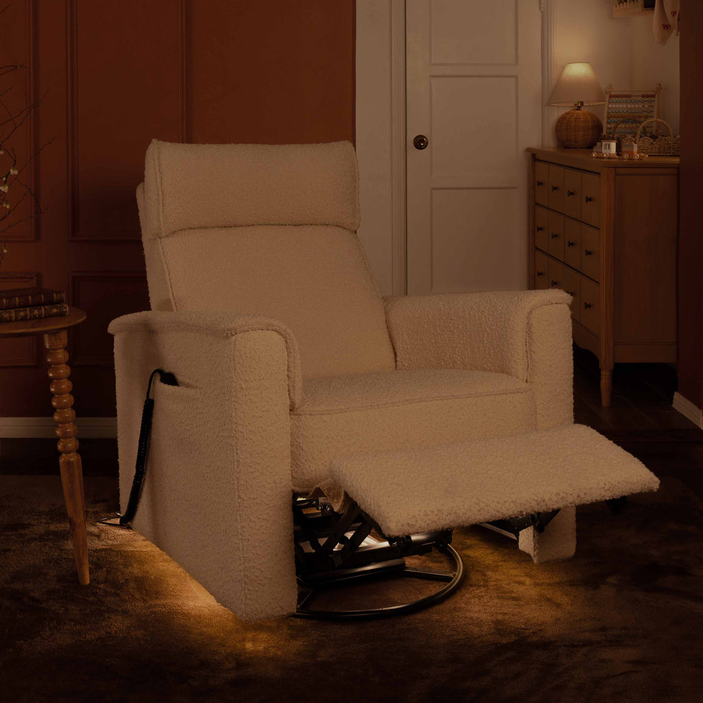 Willa Deluxe Power Recliner and Swivel Glider with Heat and Massage