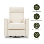 Willa Deluxe Power Recliner and Swivel Glider with Heat and Massage