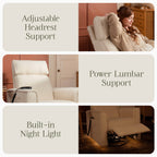 Willa Deluxe Power Recliner and Swivel Glider with Heat and Massage