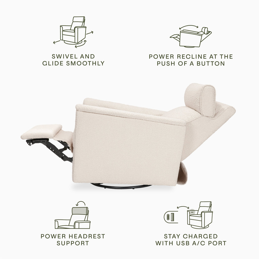 Willa Plus Power Glider Recliner w/ Power Headrest