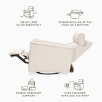 Willa Plus Power Glider Recliner w/ Power Headrest