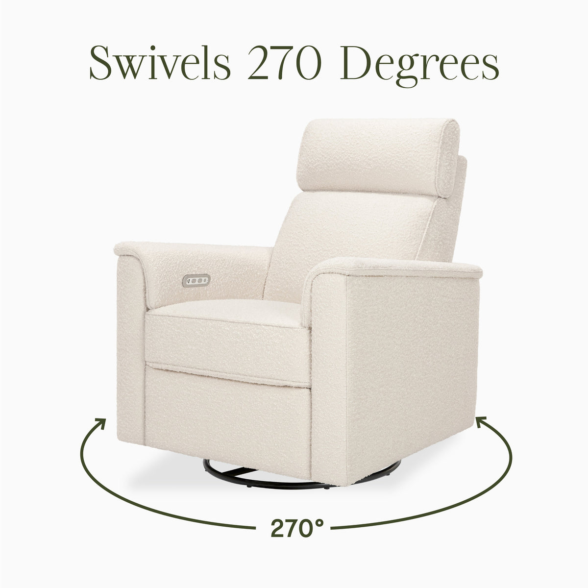 Willa Plus Power Glider Recliner w/ Power Headrest