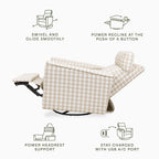 Willa Plus Power Glider Recliner w/ Power Headrest