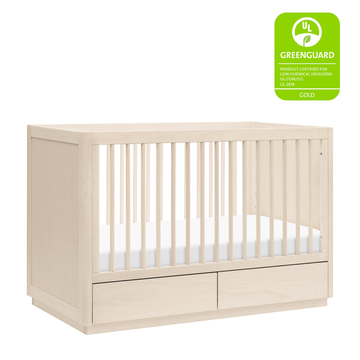 Cuna convertible 3 en 1 Bento con kit de conversión para cama infantil