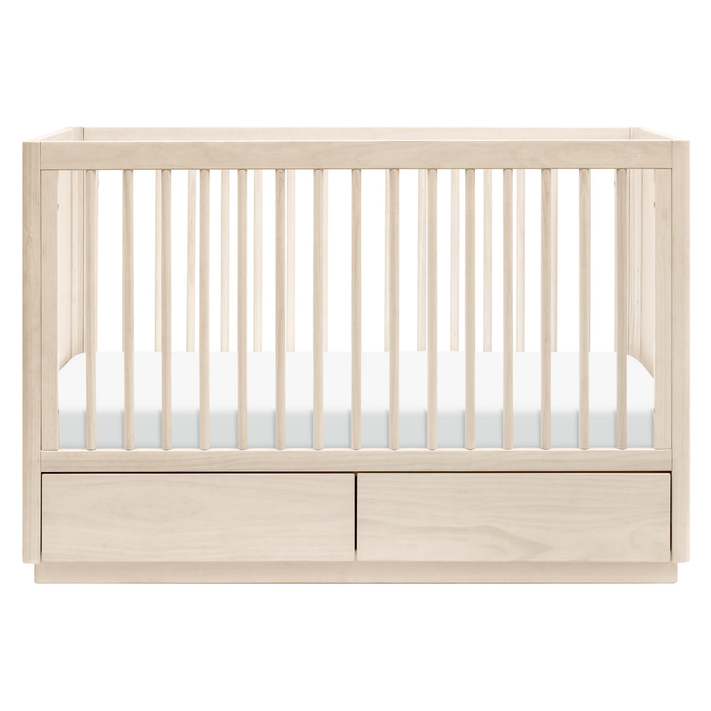 Bento 3-in-1 Convertible Storage Crib with Toddler Bed Conversion Kit