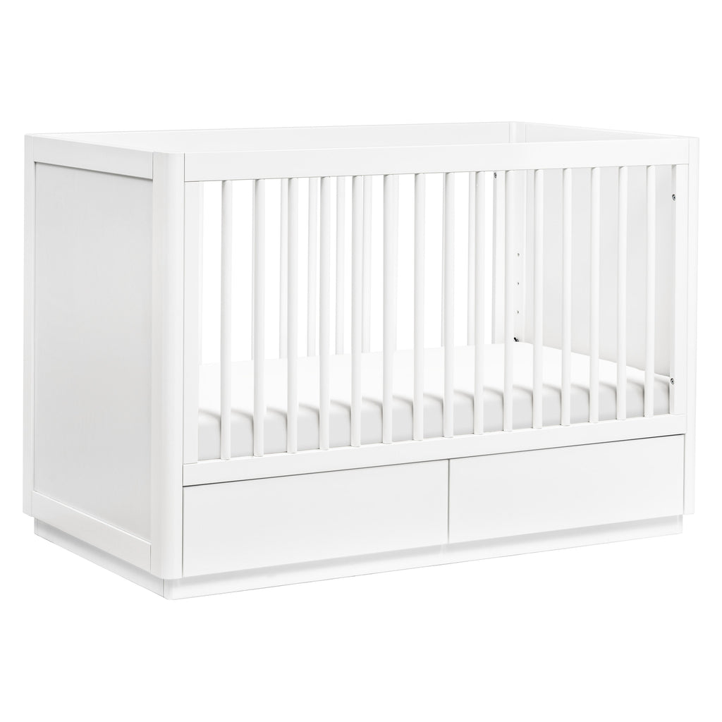 Bento 3-in-1 Convertible Storage Crib with Toddler Bed Conversion Kit