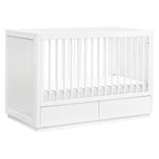 Bento 3-in-1 Convertible Storage Crib with Toddler Bed Conversion Kit