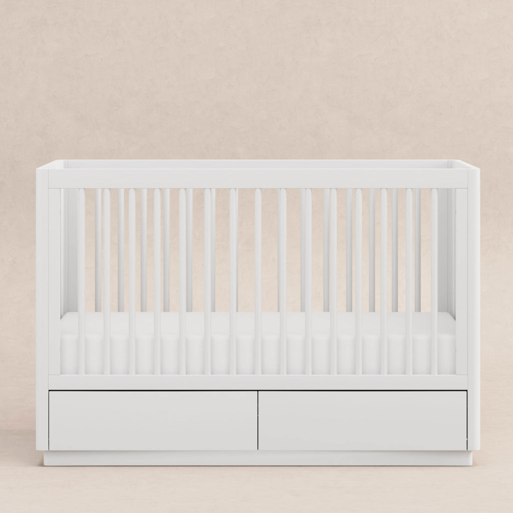 Bento 3-in-1 Convertible Storage Crib with Toddler Bed Conversion Kit