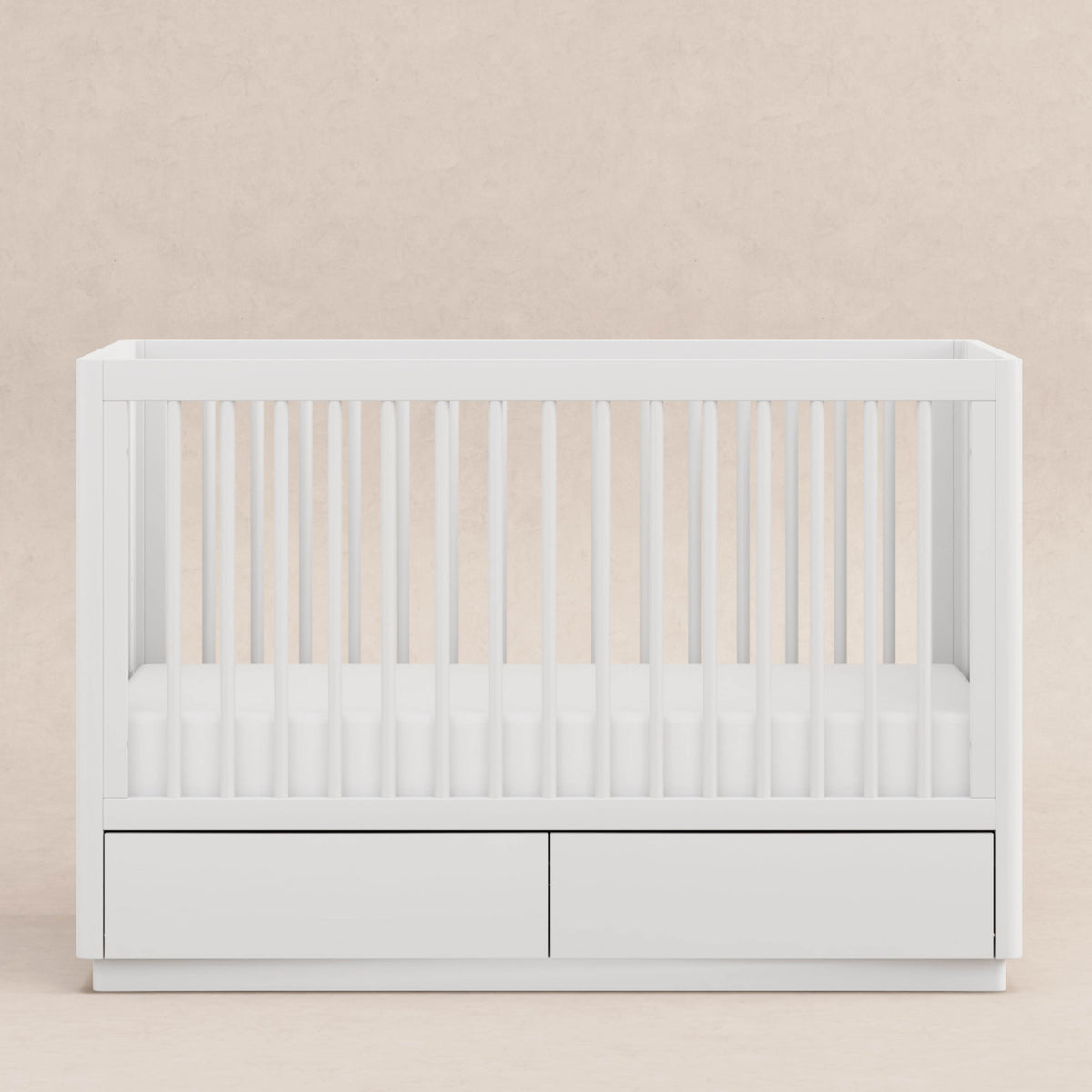 Bento 3-in-1 Convertible Storage Crib with Toddler Bed Conversion Kit
