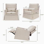 Crawford Recliner and Swivel Glider