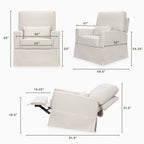 Crawford Recliner and Swivel Glider