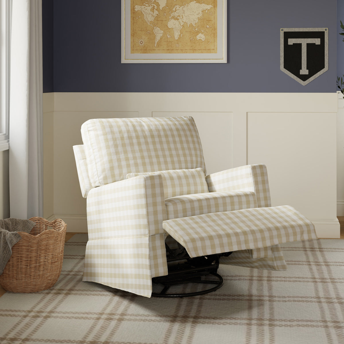 Crawford Recliner and Swivel Glider