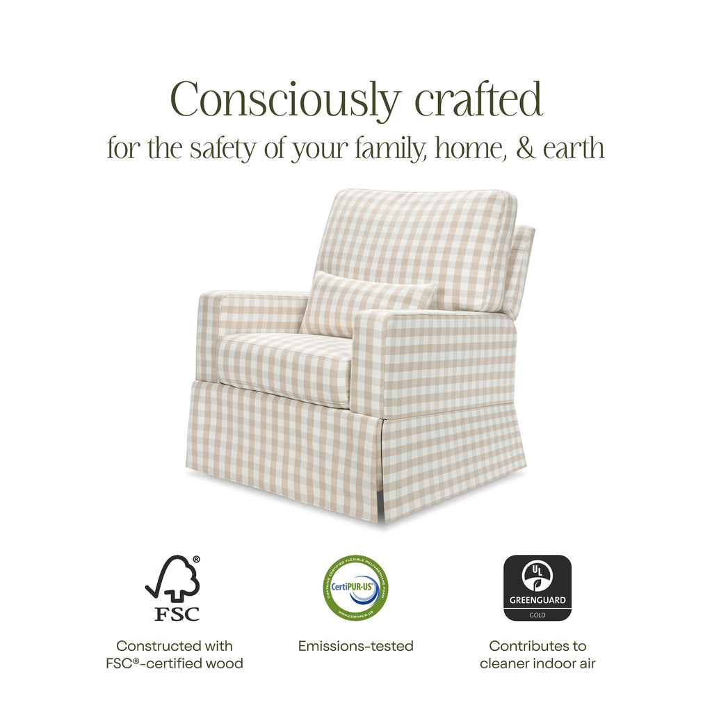 Crawford Recliner and Swivel Glider