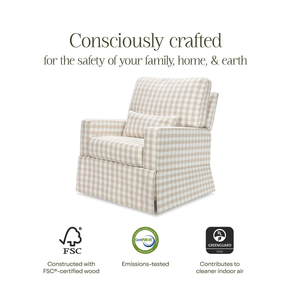 Crawford Recliner and Swivel Glider