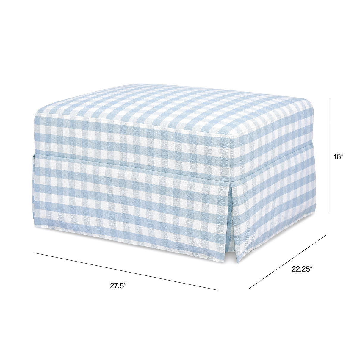 Crawford Gliding Ottoman