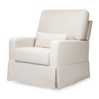 Sillón giratorio y mecedora Crawford con respaldo de almohada