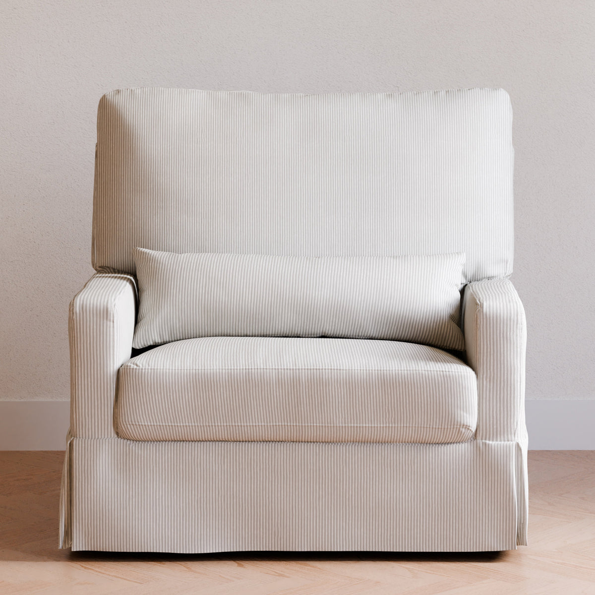 Crawford Pillowback Chair and a Half Comfort Swivel Glider