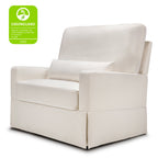 Crawford Pillowback Chair and a Half Comfort Swivel Glider