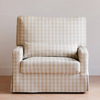 Crawford Pillowback Chair and a Half Comfort Swivel Glider