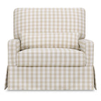 Crawford Pillowback Chair and a Half Comfort Swivel Glider