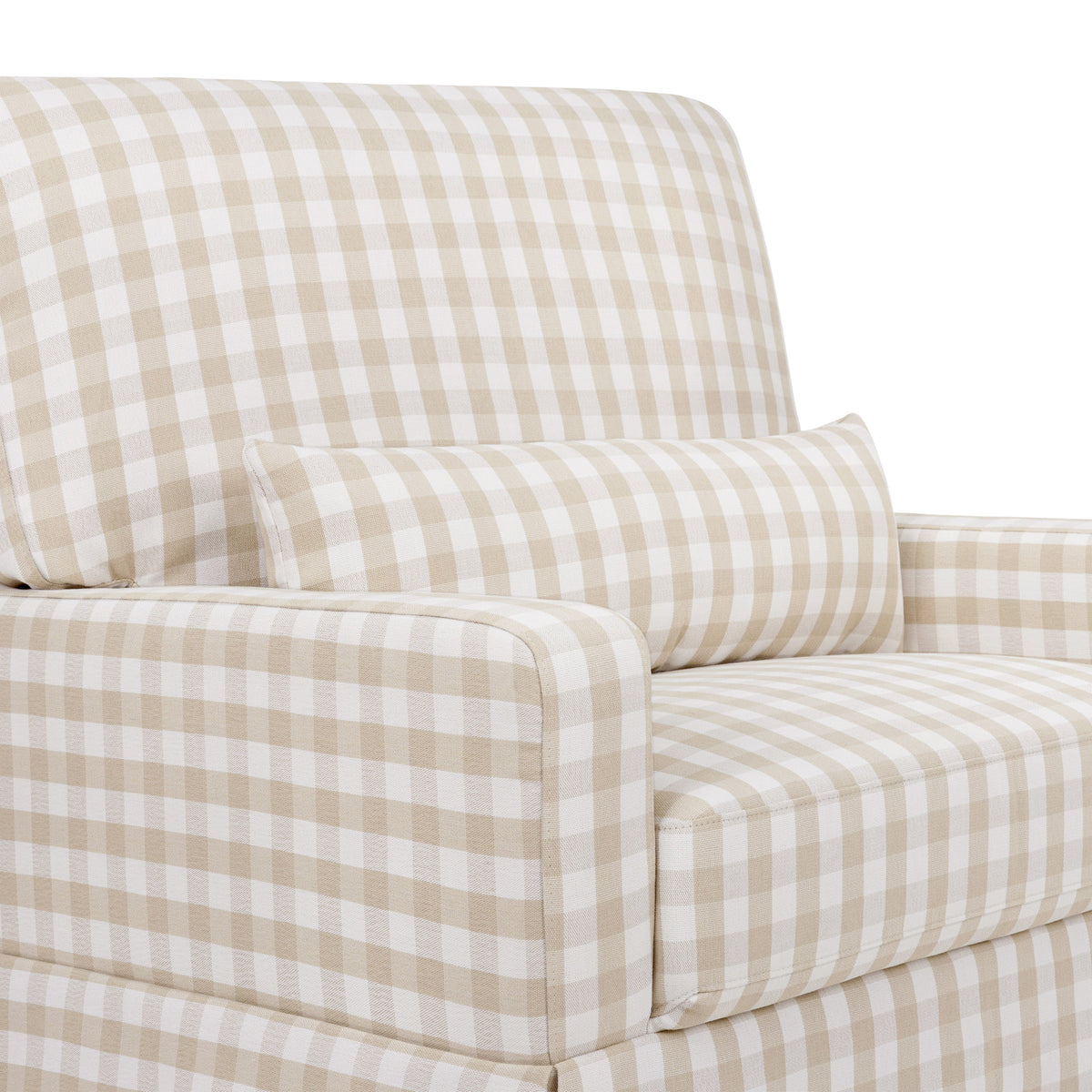 Crawford Pillowback Chair and a Half Comfort Swivel Glider