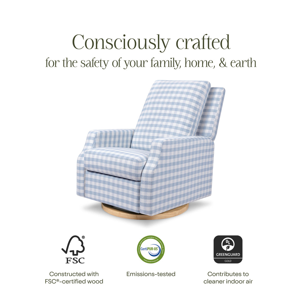 Crewe Electronic Recliner and Swivel Glider
