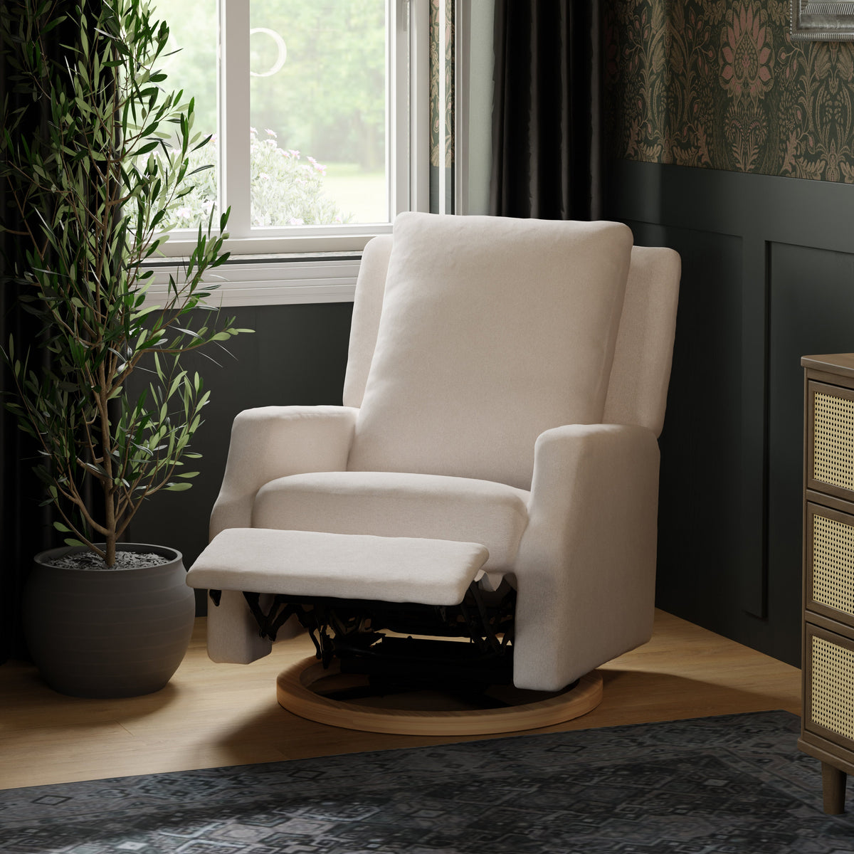 Crewe Electronic Recliner and Swivel Glider