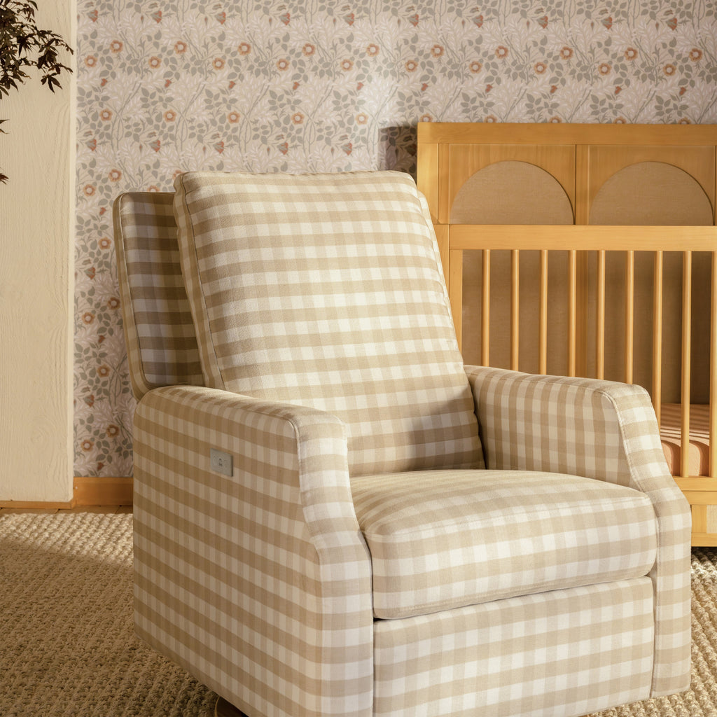 Crewe Electronic Recliner and Swivel Glider