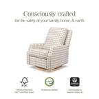 Crewe Electronic Recliner and Swivel Glider