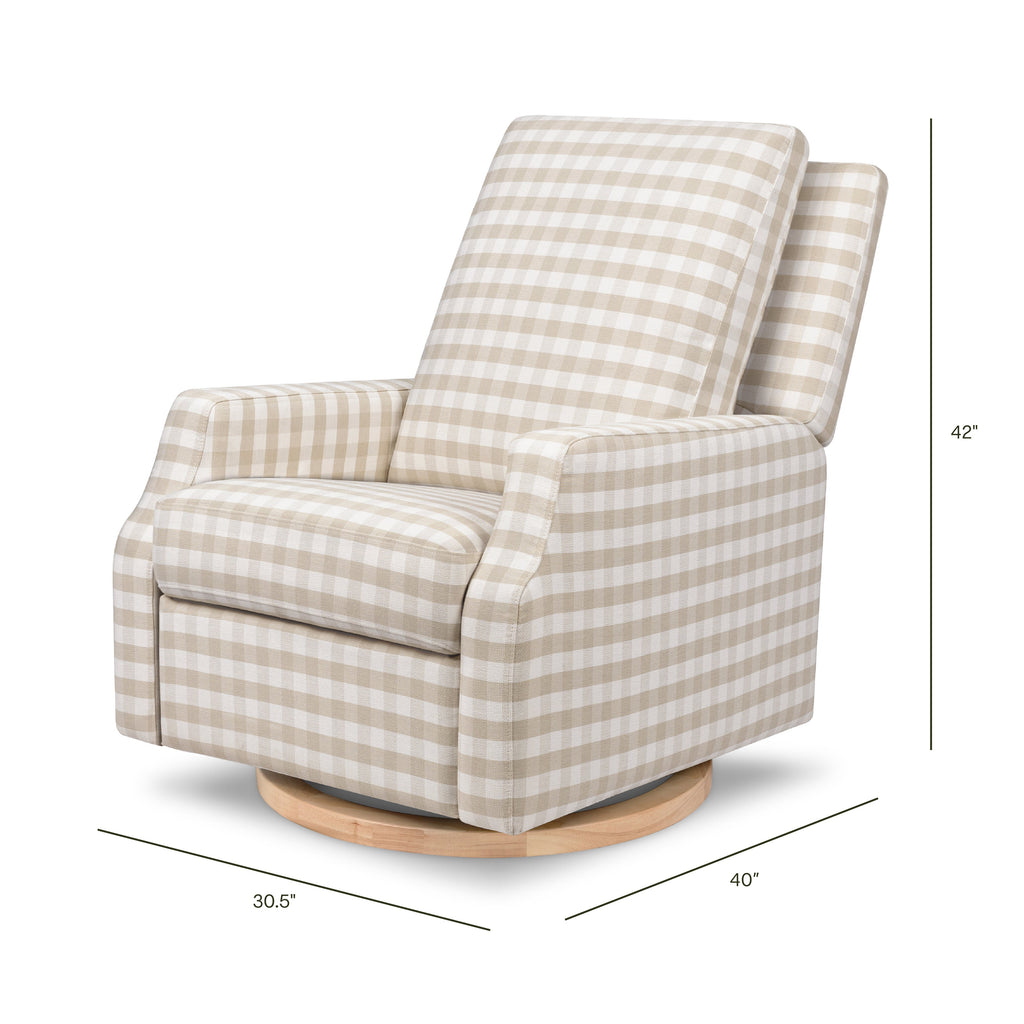 Crewe Electronic Recliner and Swivel Glider