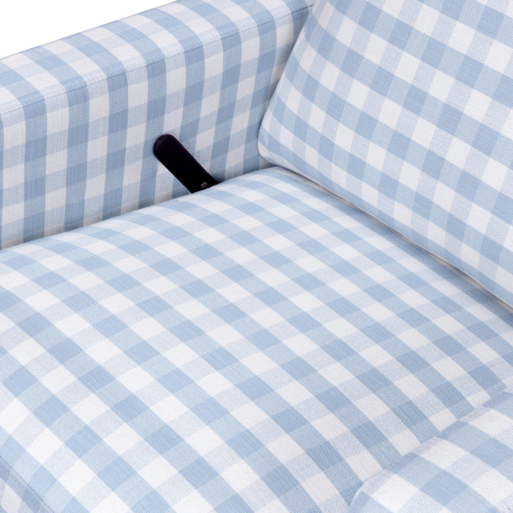 Sillón reclinable y mecedora giratoria Crewe