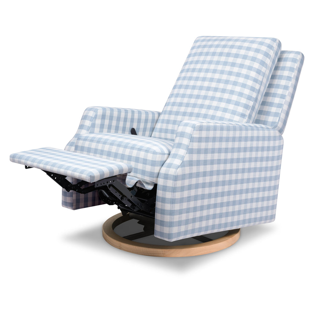 Sillón reclinable y mecedora giratoria Crewe