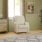 Sillón reclinable y mecedora giratoria Crewe